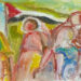 Painting Titled "Mothers" By Israeli Artist Ednah Schwartz