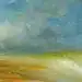 Painting Of The Hula Valley By Israeli Artist Ednah Schwartz