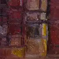 Doors Painting By Israeli Artist Ednah Sarah Schwartz