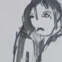 A Jewish Ghetto Child Drawing By Israeli Artist Ednah Sarah Schwartz
