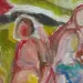 Painting Titled "Mothers" By Israeli Artist Ednah Schwartz
