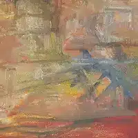 The Good Fence In Metula Israel Painting By Israeli Artist Ednah Sarah Schwartz