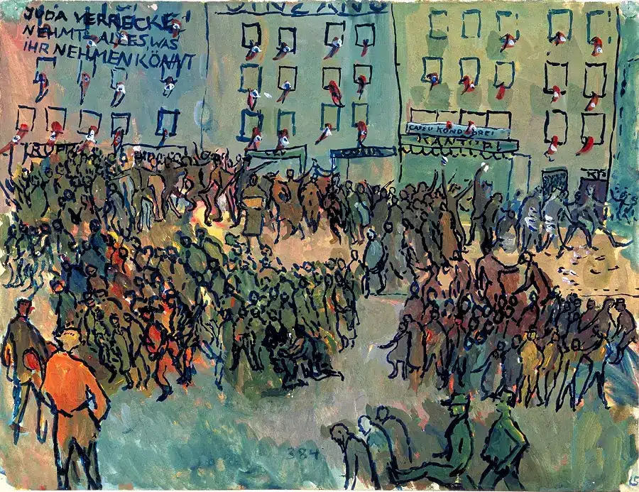 Charlotte Salomon Kristallnacht
