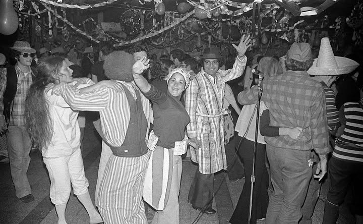 Kibbutz Kfar Blum Purim Party Gathering