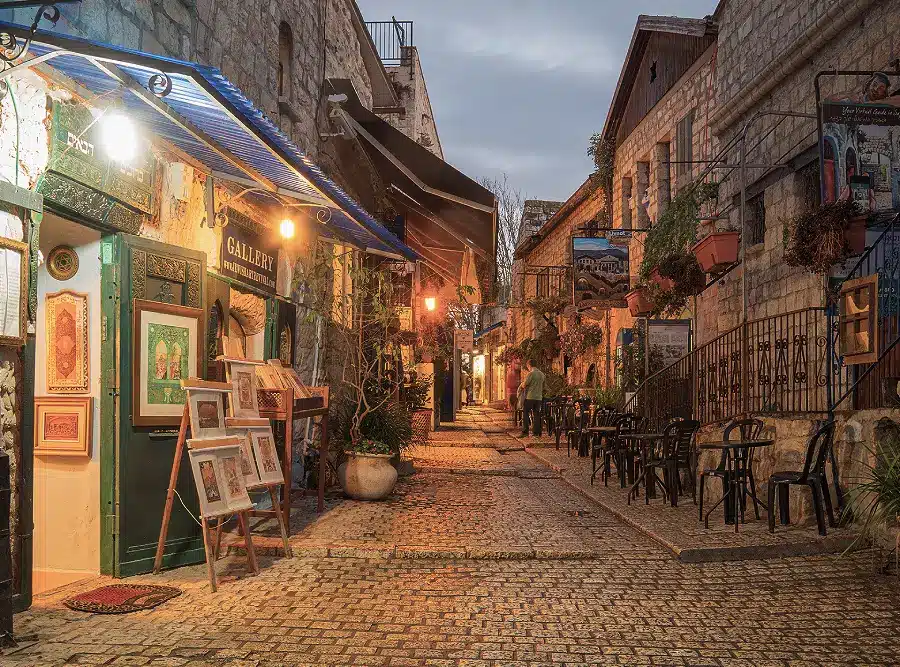 Old City Of Safed Old City Of Safed In the Upper Galilee in Northern Israel
