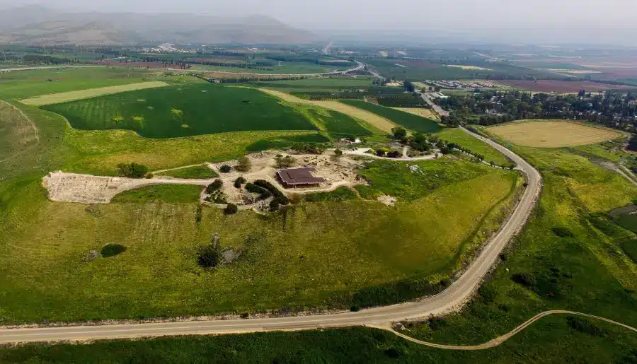 The Ancient City Of Tel Hazor