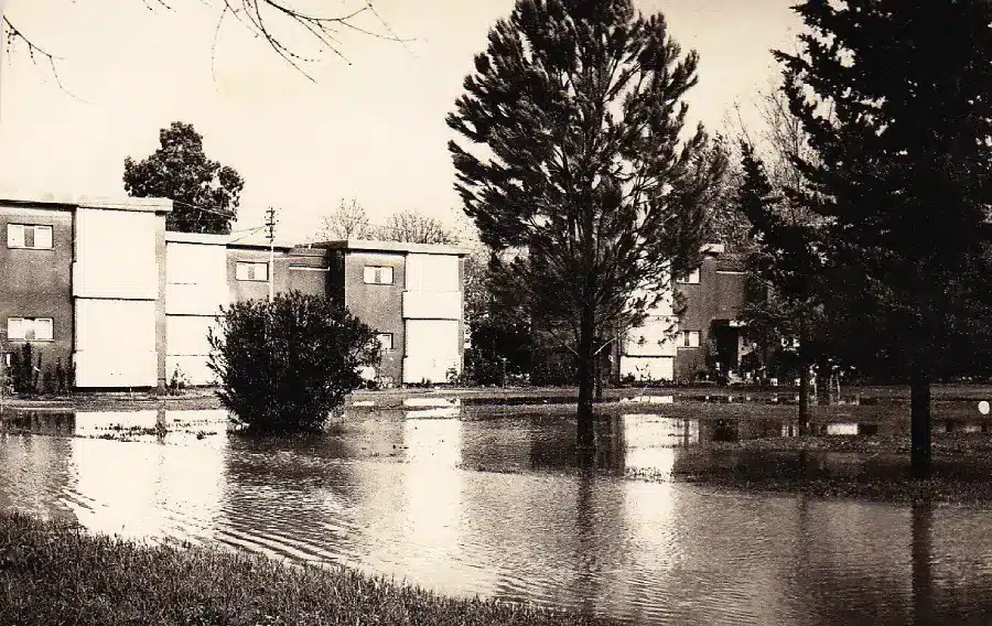 Winter Floods - Kibbutz Kfar Blum Winter Floods - Kibbutz Kfar Blum