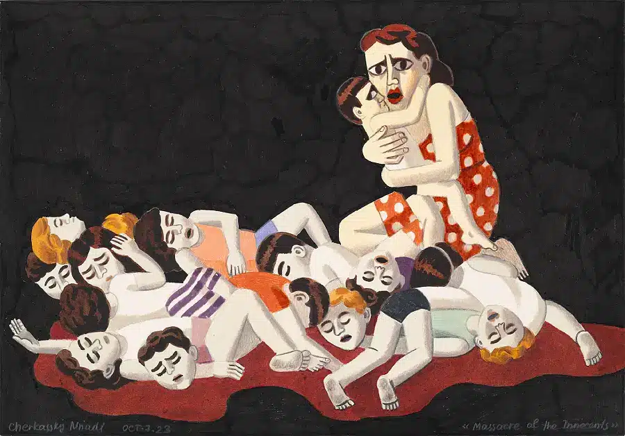 Zoya Cherkassky, Massacre of the Innocents 7 October 2023